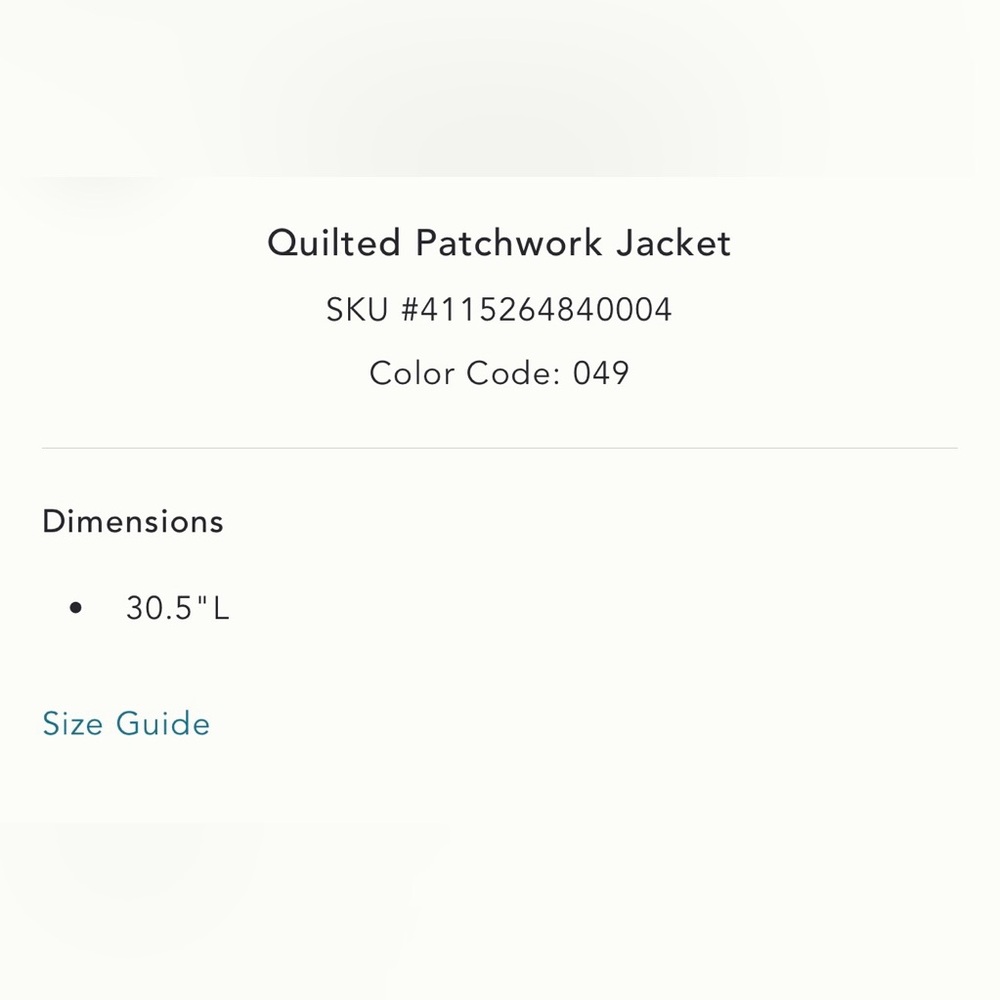 Anthropologie Quilted Jacket in Blue and White - Picture 6 of 15
